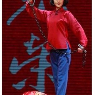 新款戏剧服装 儿童戏装刘胡兰表演服 评剧戏服老奶奶老太太演出服