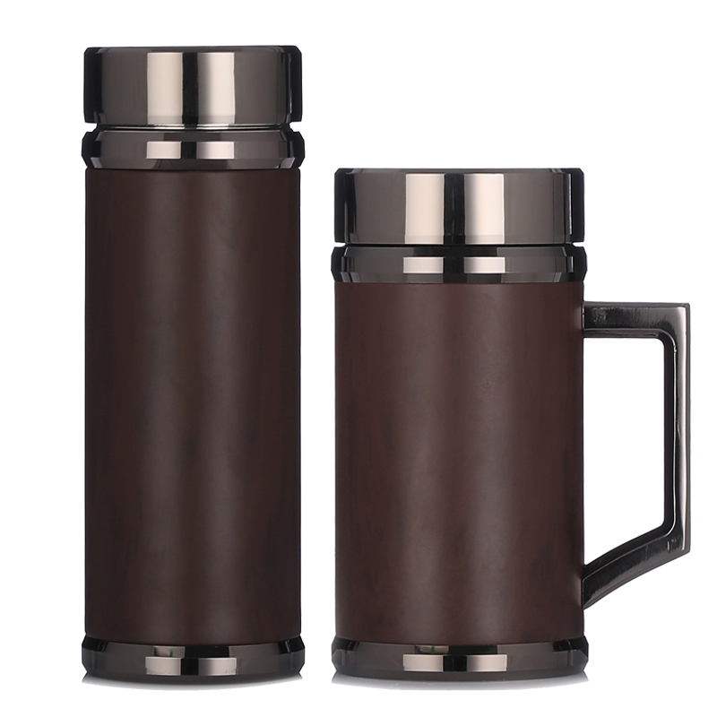 茶杯紫砂内胆保温杯男女办公杯泡茶杯子水杯子刻字过滤杯双11节