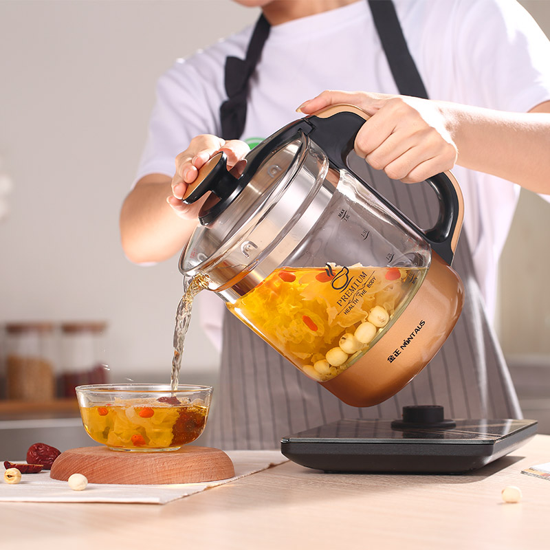 养生壶2.5升全自动3l加厚玻璃大容量2-l电煮烧水壶茶壶煎中药壶锅