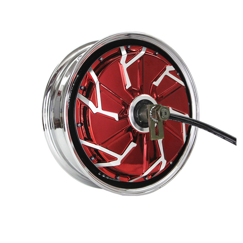 全顺12寸三代瓦片电镀2000w3000w5000w电动车改装电机 万仕龙