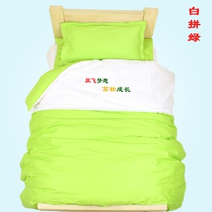 幼儿园被子纯棉三件套p含棉花内胆芯宝宝儿童入园卡通保暖被褥床