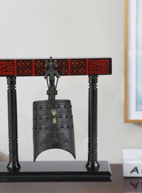 博物馆青铜曾侯乙编钟影视道具小桌面摆件武汉礼物定制旅游纪念品