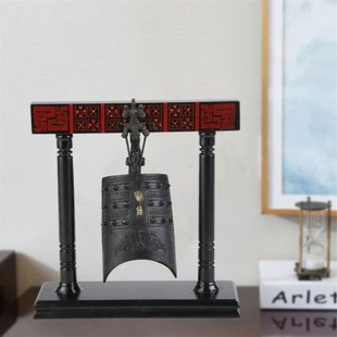 博物馆青铜曾侯乙编钟影视道具小桌面摆件武汉礼物定制旅游纪念品