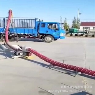 大功率气力稻谷玉米装车吸v粮机 中驱动柴油动力软管抽料机多少钱