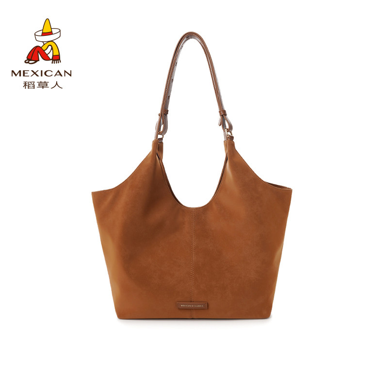 稻草人托特包新款美拉德单肩包小众可折叠大容量通勤包包斜挎女包,箱包皮具/热销女包/男包,托特包,淘宝优惠券,粉丝福利购,淘宝优惠卷