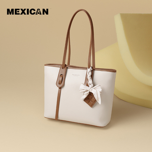 稻草人大包包女士百搭大容量单肩包女包手提包上班通勤时尚 托特包