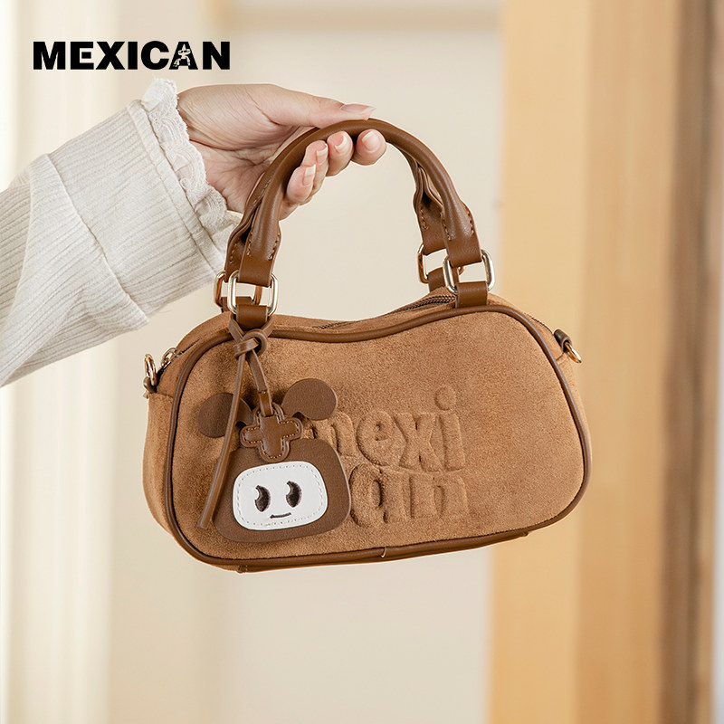 稻草人包包女新款波士顿包早秋可爱手提斜挎包百搭毛绒通勤包女包,箱包皮具/热销女包/男包,通用款女包,淘宝优惠券,粉丝福利购,淘宝优惠卷