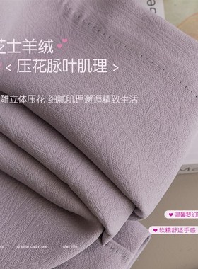 紫色窗帘女生卧室高级感遮光2024新款客厅轻奢雪尼尔加厚女孩房间