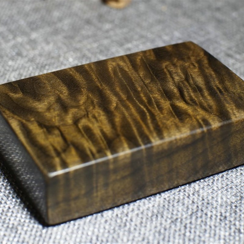 阴沉木金丝楠木水波纹无事牌车挂件手把件平安牌项链吊坠小叶桢楠