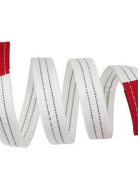 白色吊装带起重吊带双扣吊带 吊车吊带吊绳1T2T3吨5吨10吨2M-10米