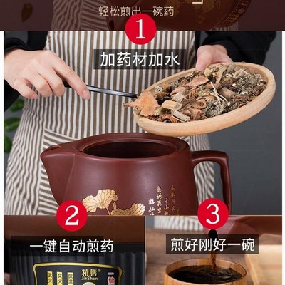 宿舍大号煮药煲电煎壶无釉煎药自动中药煎药壶陶瓷定时大容量养生
