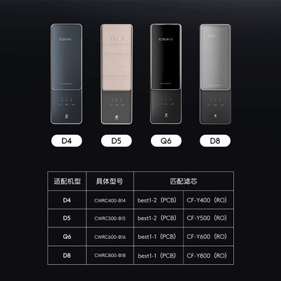 colmo科慕净水器滤芯CWRC500-B15 600-B16 700-B105 800-B18D5678