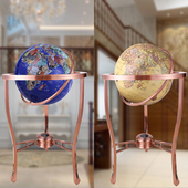 欧式 落地高清大号地球仪摆件客厅书房办公室开业搬家庆典创意毕业