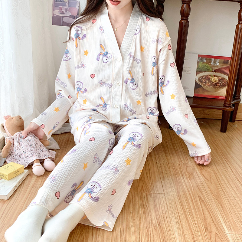 月子服夏季薄款产后哺乳衣纯棉纱布789十月份产妇孕妇睡衣春秋套,孕妇装/孕产妇用品/营养,家居服套装,淘宝优惠券,粉丝福利购,淘宝优惠卷