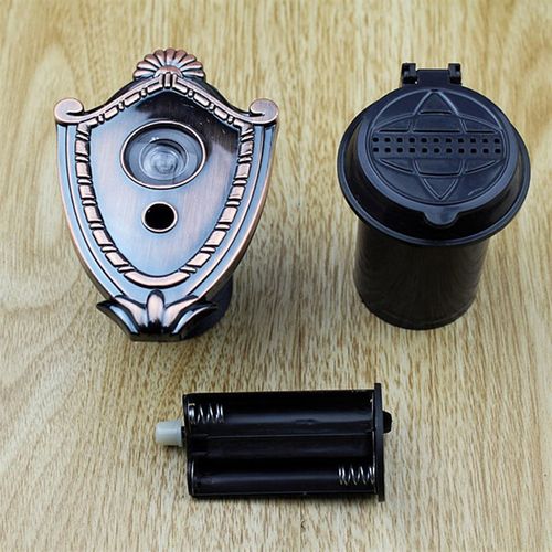 防盗门塑料猫眼带门铃一体二合一管径35家用龙甲龙阳星月神金凯德