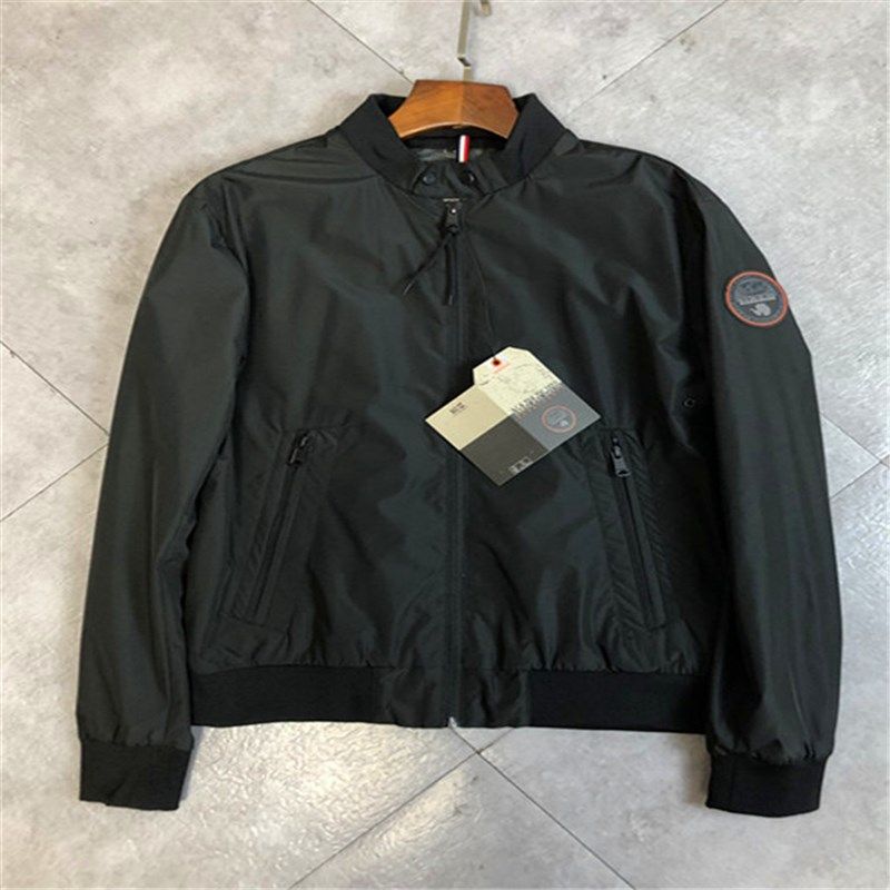 意大利户外D峰!快秒!科技离型膜透气面料!男士立领夹克外套潮