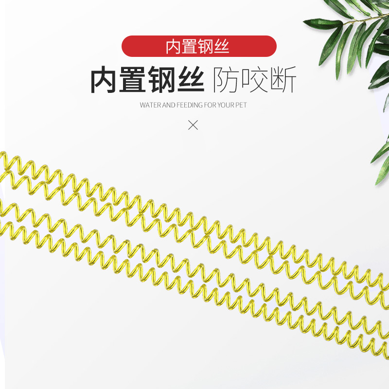 八哥鹦鹉类放飞绳内置钢丝鸟用脚链脚环牵引绳外出遛鸟绳