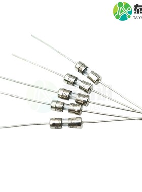 3.6x10/3.6*10mm玻璃保险管250V双帽带引脚线慢断T0.5A123456820A