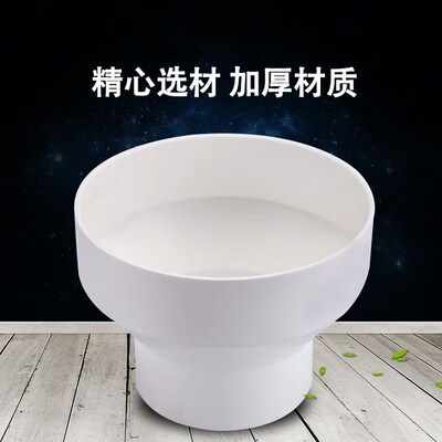 加厚pvc大小头变径接头排水管50变40直接水管配件110下水管75转50