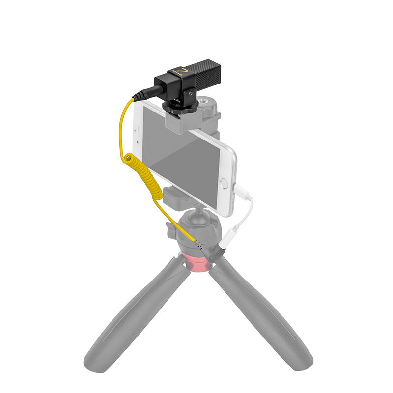 七语7RYMS mini单反麦克风相机话筒指向性外接专业录收音麦手机