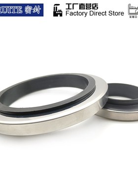 PTFE不锈钢四氟油封轴径105/110/115/120*135.5/140/150*10/12/14