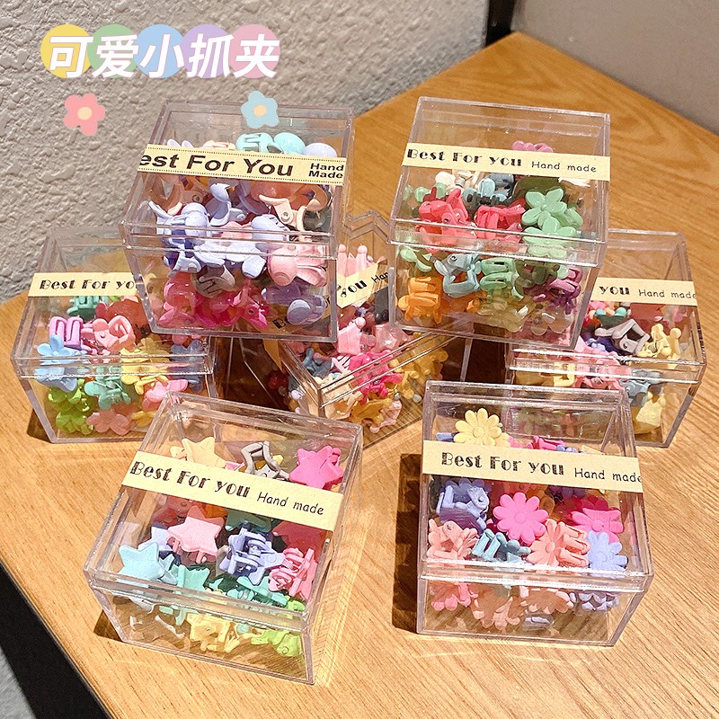 儿童刘海碎发神器女孩宝宝发夹小号抓夹子迷你发卡子婴儿发饰头饰