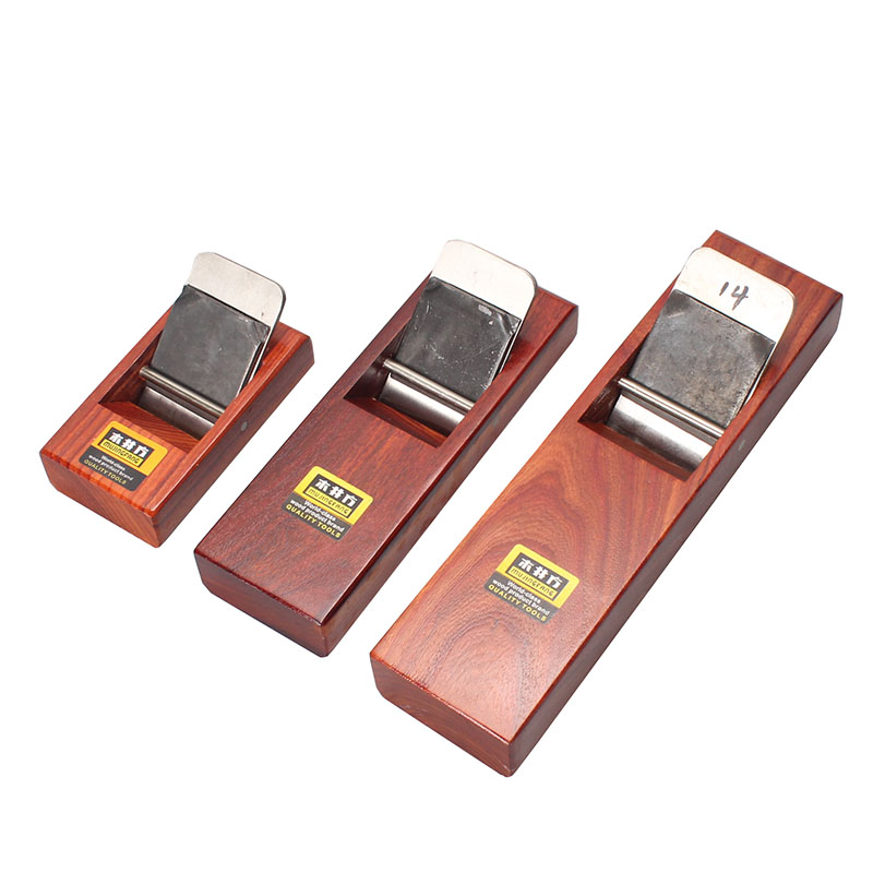 木井方台式平面型二级黑檀木工刨拉刨短刨中刨木匠木工手刨子刨刀