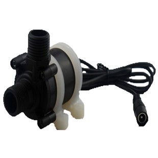 喷泉抽水冷循环直流无刷磁力潜水泵 小型12V24V加压家用滴灌鱼缸