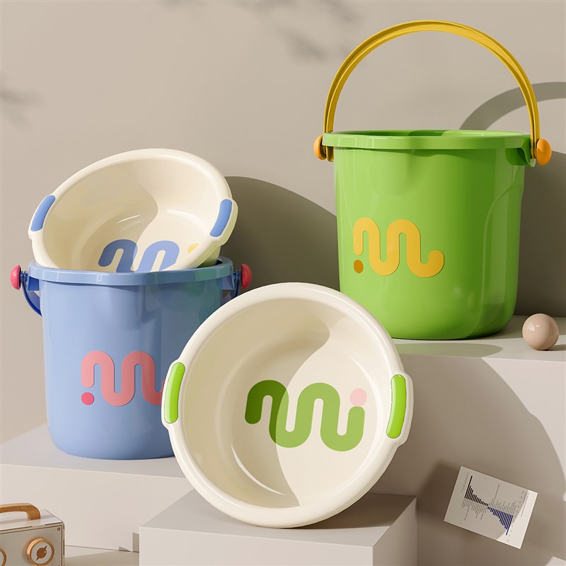 桶学生宿舍用塑料水桶盆套装洗澡洗脸盆三件套洗漱用品大学生住校