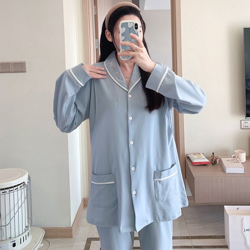 月子服春秋产后纯棉孕妇睡衣产妇加肥加大3月份5喂奶哺乳200斤秋,孕妇装/孕产妇用品/营养,家居服套装,淘宝优惠券,粉丝福利购,淘宝优惠卷