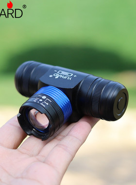 手电头戴式电筒户外钓鱼灯电灯T6远射头灯车灯变焦强光远射10w