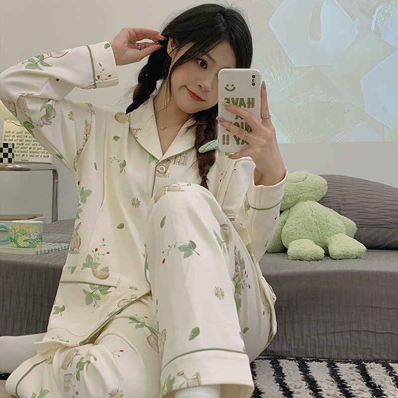 月子服春秋纯棉产后哺乳孕妇家居服睡衣夏季薄款产妇喂奶长袖套装,孕妇装/孕产妇用品/营养,家居服套装,淘宝优惠券,粉丝福利购,淘宝优惠卷