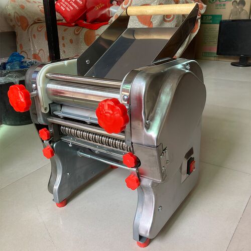 不锈钢电动压面机家用面条机商用压面机 搓条机小型压面机 揉面机