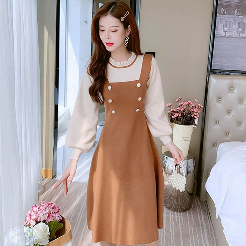 哺乳期连衣裙春秋装外出款长袖中长款针织毛衣显瘦母乳期喂奶衣服,孕妇装/孕产妇用品/营养,哺乳衣/月子服,淘宝优惠券,粉丝福利购,淘宝优惠卷