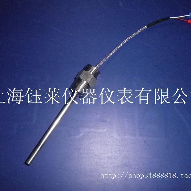 温度探头温度传感器双头牙，热电阻，10P04分螺纹T