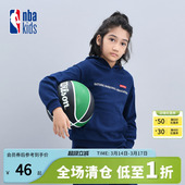 男女童基础版 新款 卫衣儿童上衣潮流K244TH001P 冬季 nbakids童装