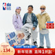 nbakids童装 秋冬男童女童连帽外套加厚保暖夹克K243JP020P
