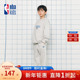 2025冬季 新款 男女童休闲长袖 nbakids童装 连帽运动套装 K254ST020P