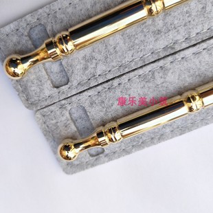 纯铜弯头点穴笔无弹性探穴笔圆头金属耳穴探针耳朵按摩耳针穴位棒