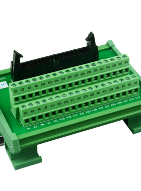 台达AS300 AH500系列32点I/O输入端子台 UB-10-ID32A UB-10-OT32A