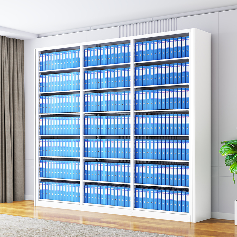 档案架书架资料整理架文件柜办公室铁皮档案柜密集架储物凭证收纳