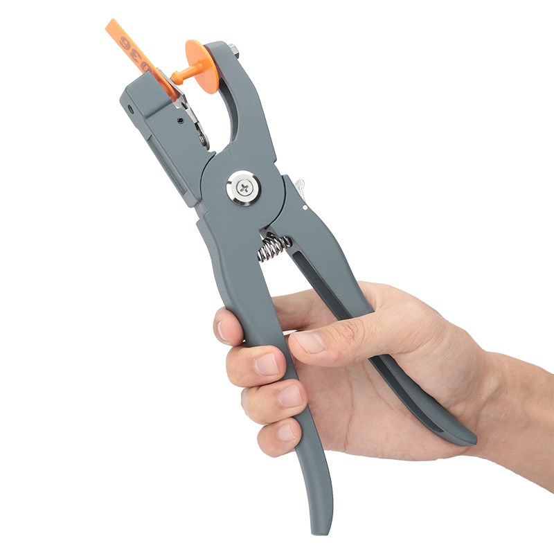 兽用耳标钳养殖场猪用耳标号钳耳朵号钳标签母猪牛羊打耳标牌钳子