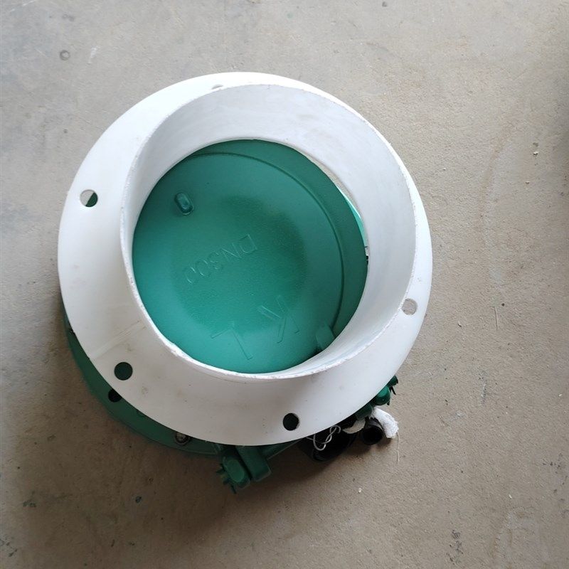 玻璃钢拍门波纹管连接防倒灌止回拍门复合材料碳钢材质铸铁拍门