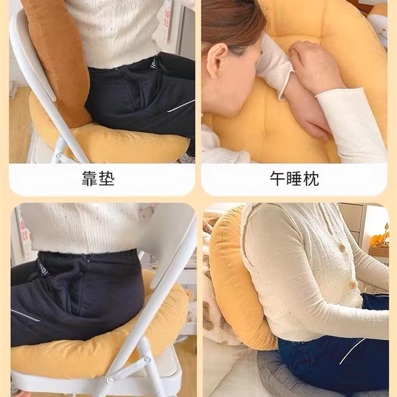 加大加厚毛绒坐垫蒲团垫餐椅垫榻榻米地板垫办公室电脑椅子软座垫