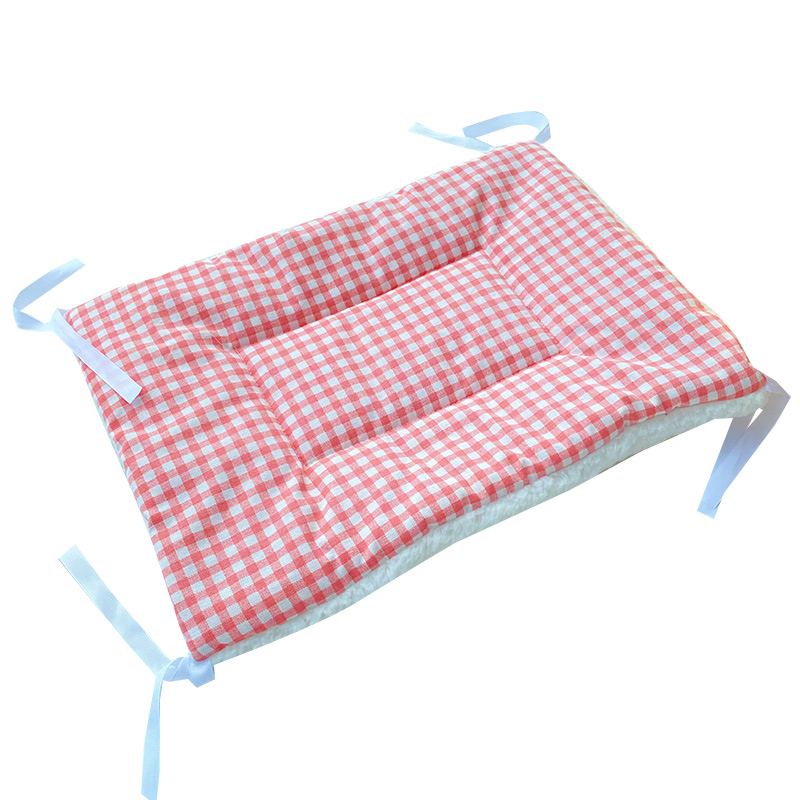 可固定猫笼专用睡垫猫咪笼子平台垫宠物笼垫冬季棉垫加厚保暖冬天