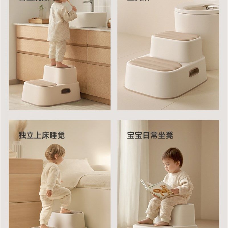 雅亲宝宝洗手台阶凳儿童洗漱脚踏家用防滑阶梯凳洗手台辅助踩脚凳,住宅家具,玩具椅/踩脚凳,淘宝优惠券,粉丝福利购,淘宝优惠卷