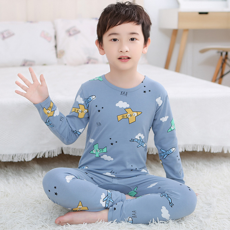 莱卡棉纯棉全棉毛衫儿童内衣套装男童女童中童大童秋衣秋裤睡衣裤,童装/婴儿装/亲子装,内衣套装,淘宝优惠券,粉丝福利购,淘宝优惠卷