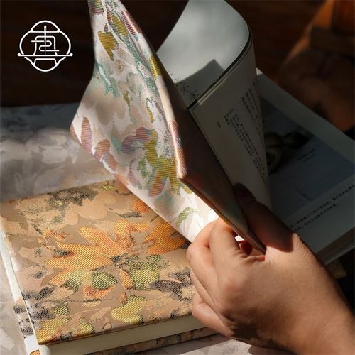 真我 古典夏花 优雅复古油画风手账帐本手工布书衣日记笔记本a5a6