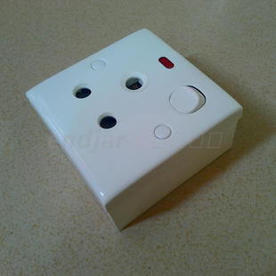 大南非开关插座15A英式空调插座带开关指示灯墙壁插座圆孔插座板