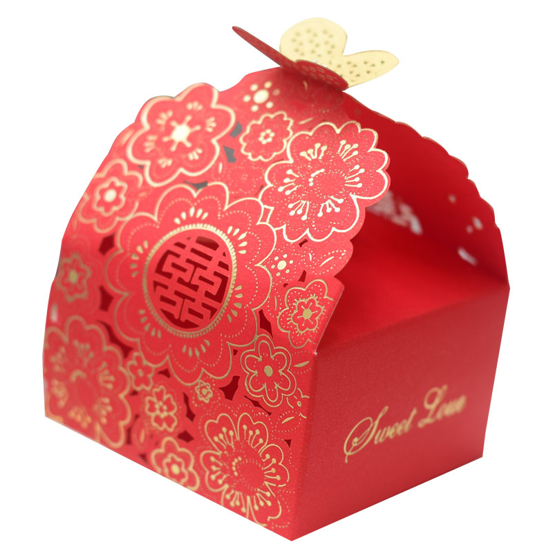 复古镂空喜糖盒结婚喜糖盒子婚礼糖果盒包装盒礼品盒喜糖袋